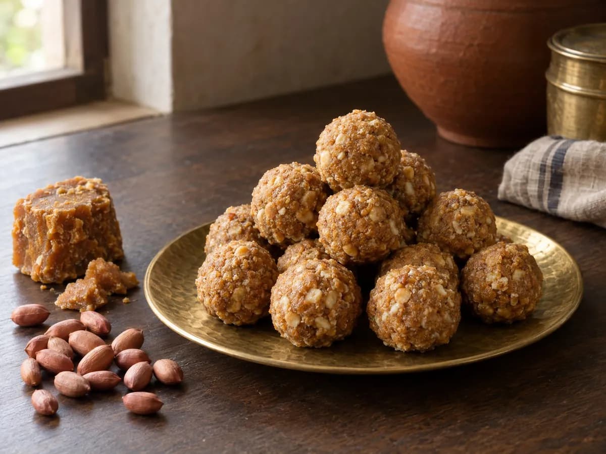 Moongfali laddu