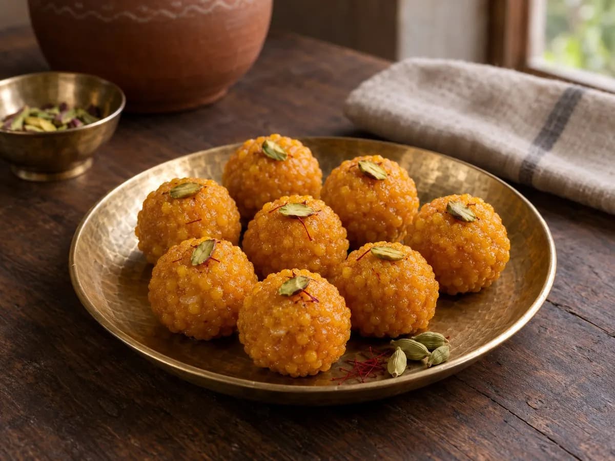 Motichoor ladoo