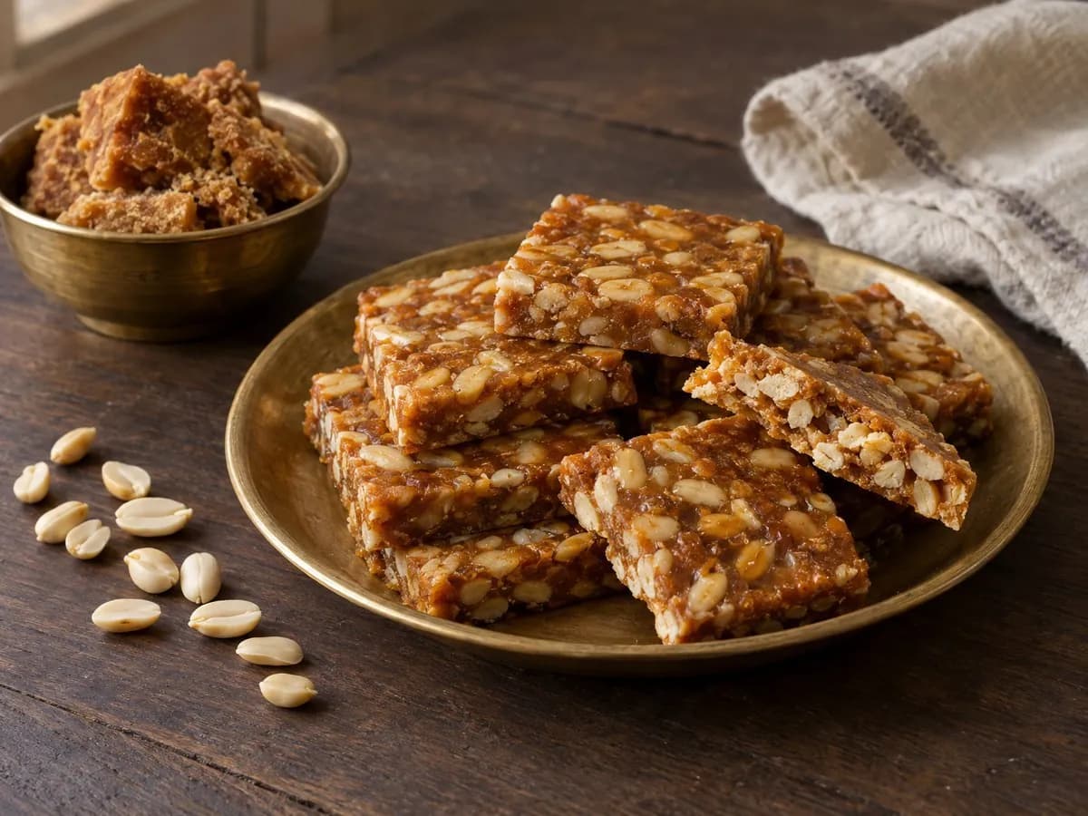 Peanut chikki