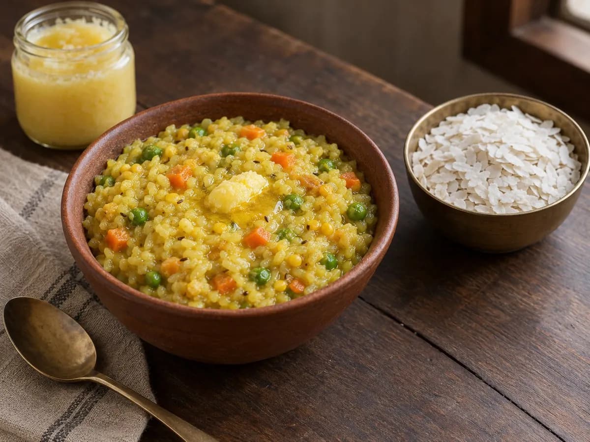 Poha khichdi
