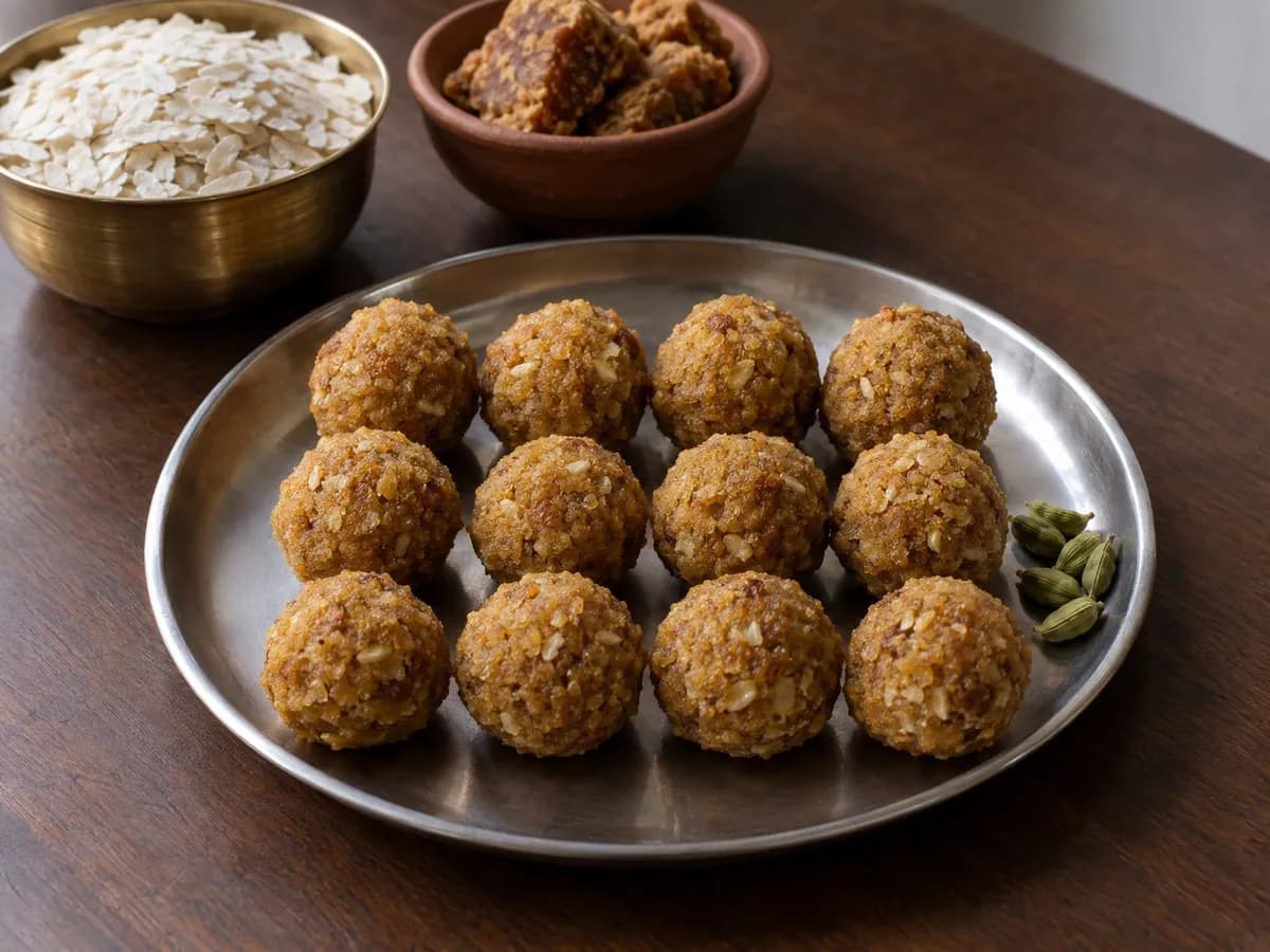 Poha laddu