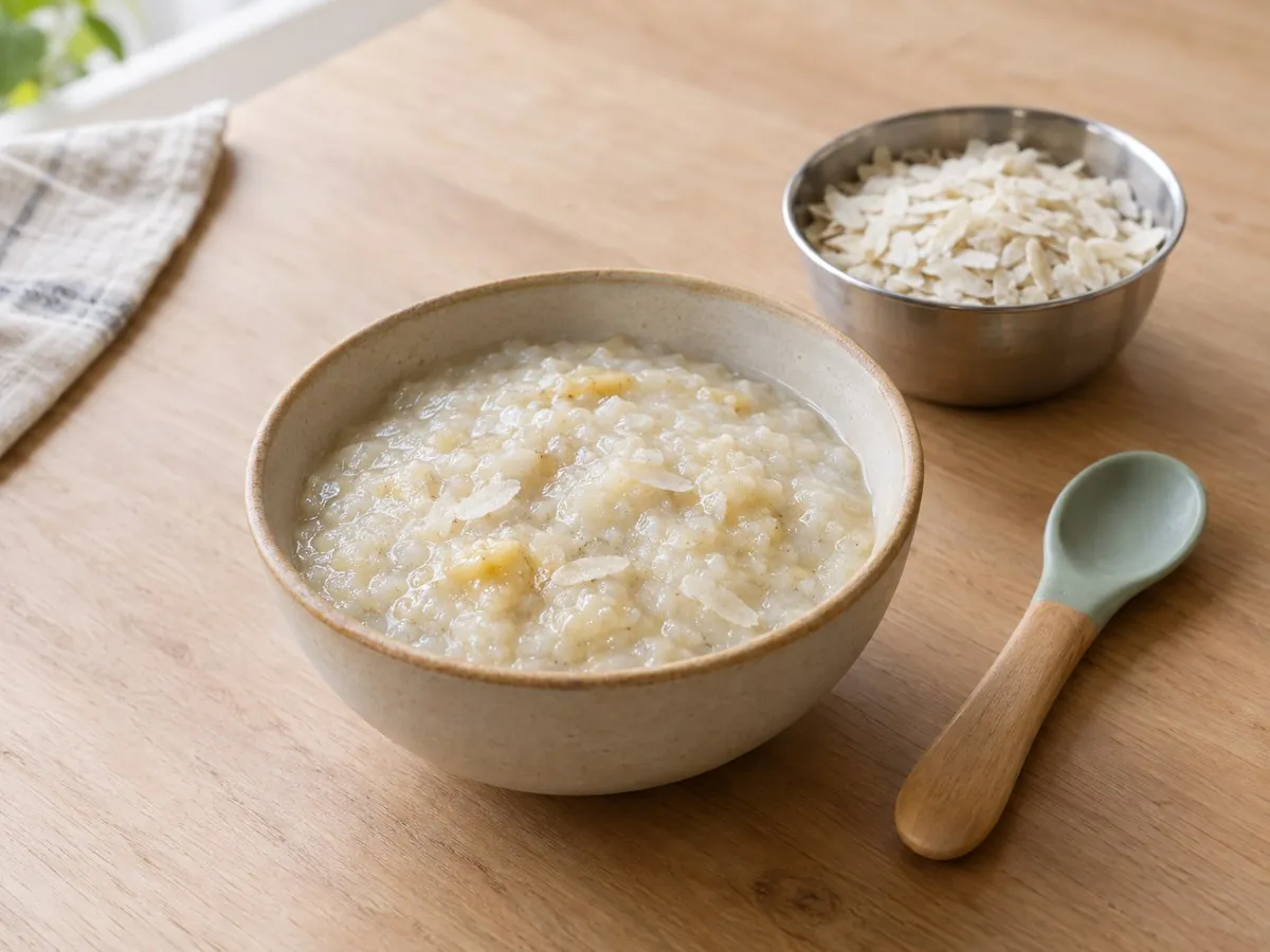 Poha porridge for babies
