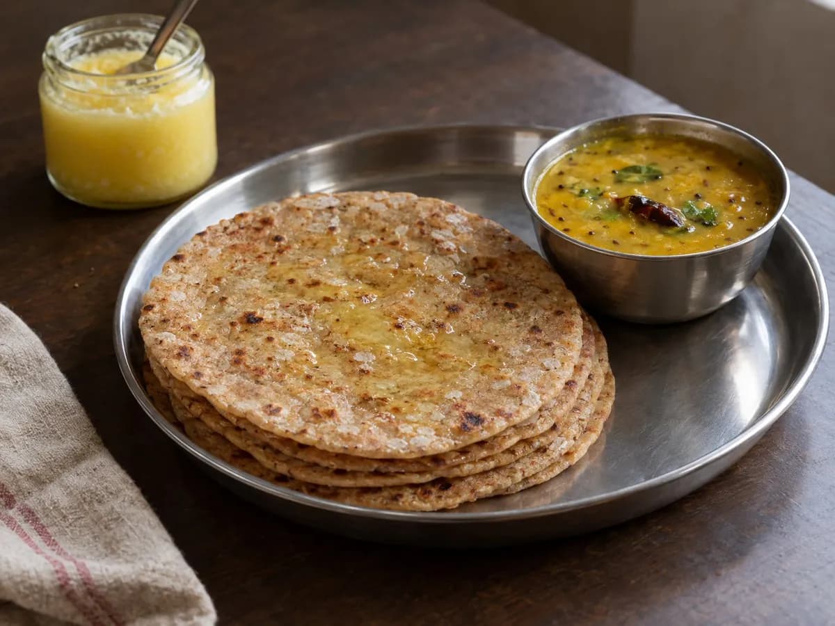 Poha roti