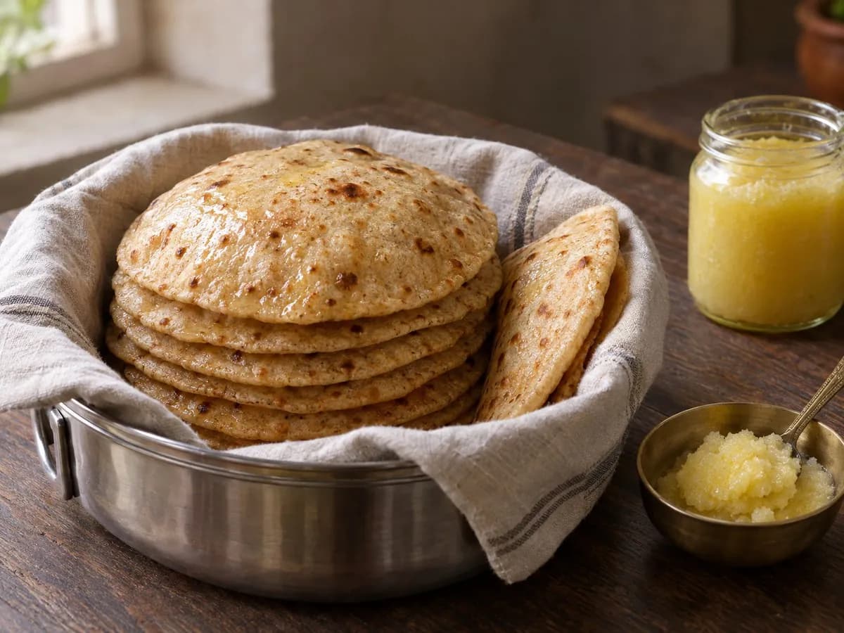 Sharbati atta roti