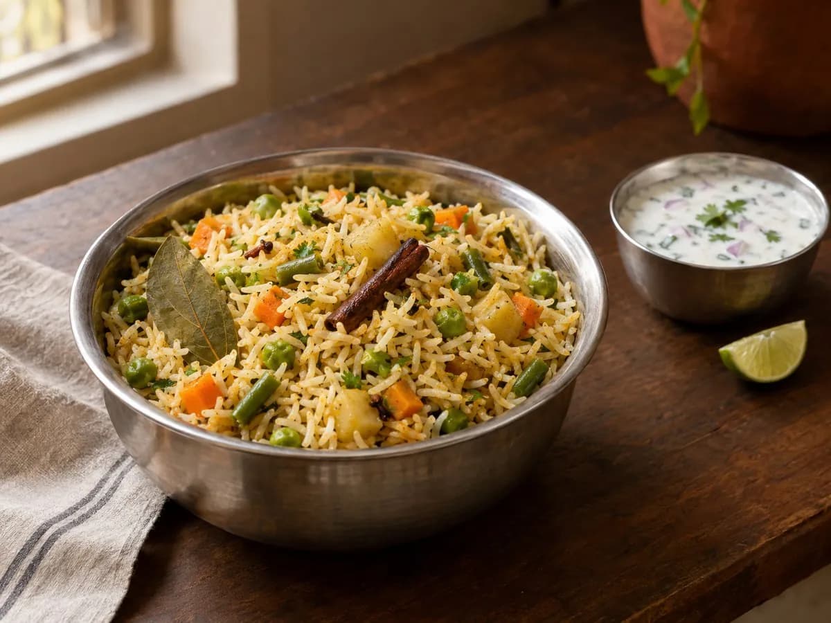 Vegetable pulao