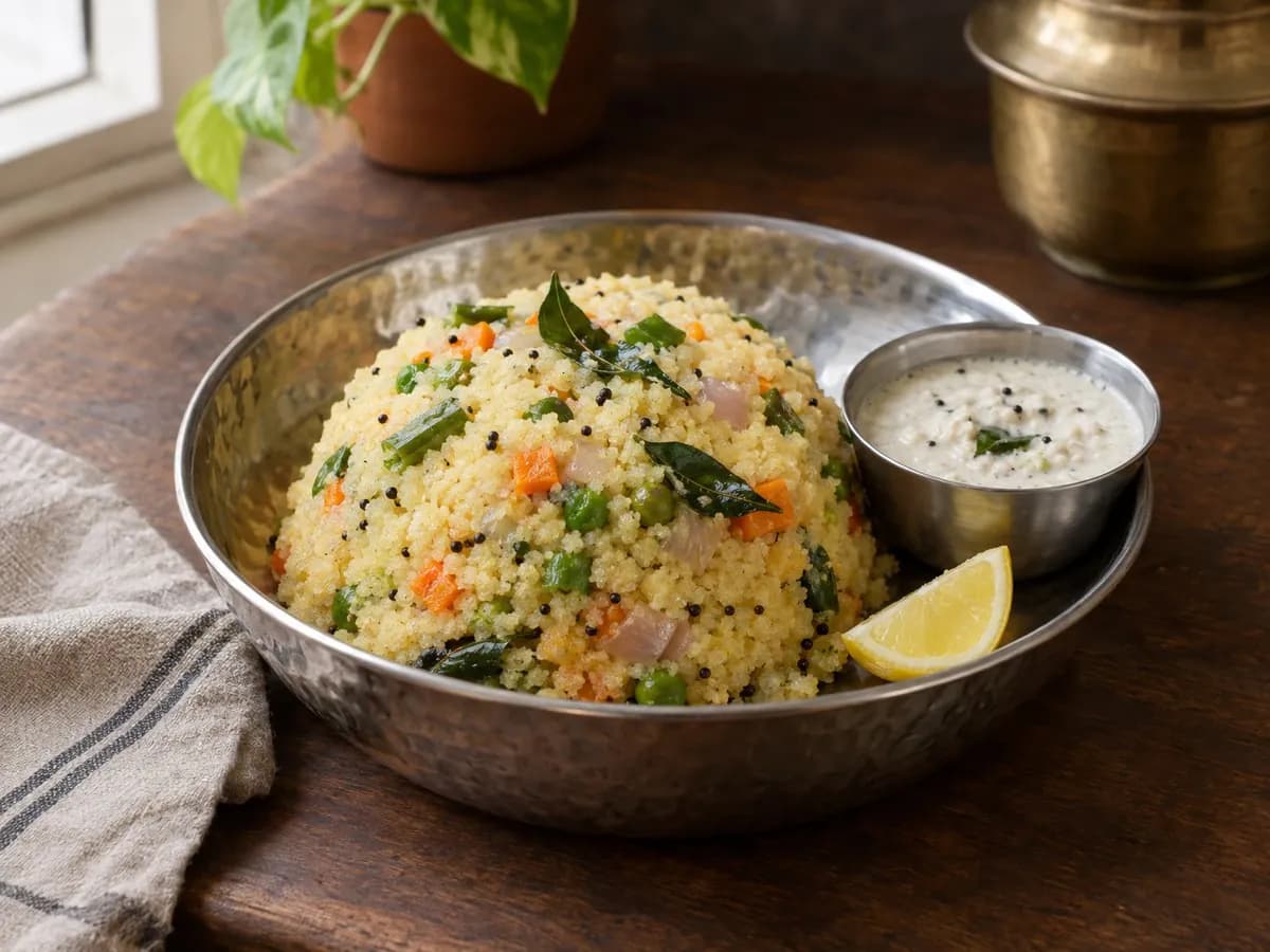 Vegetable upma